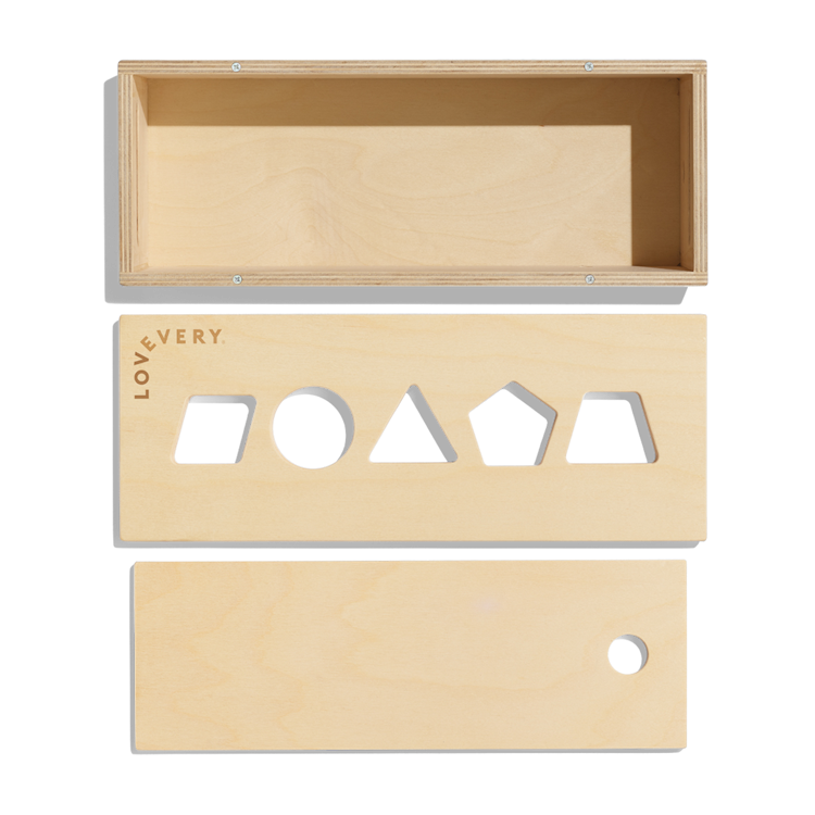 Wooden storage box from The Block Set