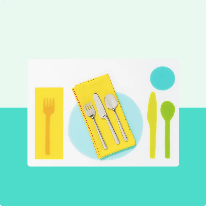 Placemat & Utensils by Lovevery