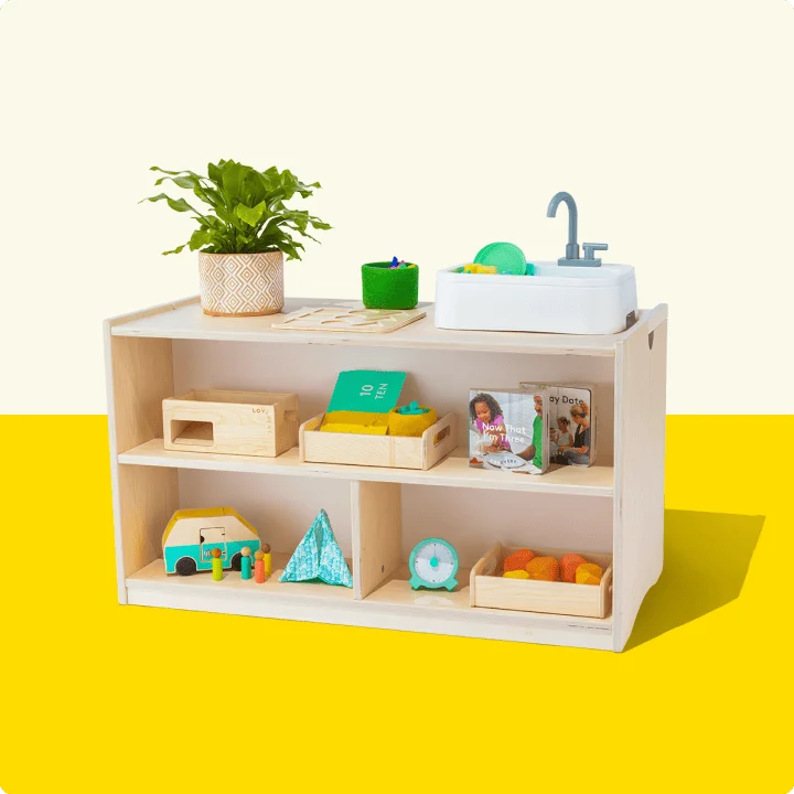 Montessori Playshelf by Lovevery