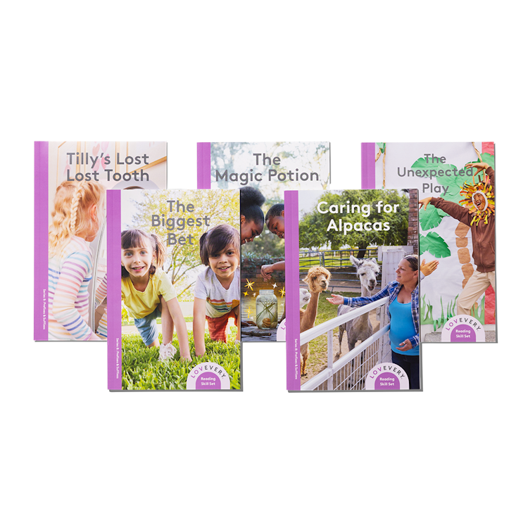 Lovevery Reading Skill Set Part 3 Prefixes & Suffixes Book Series