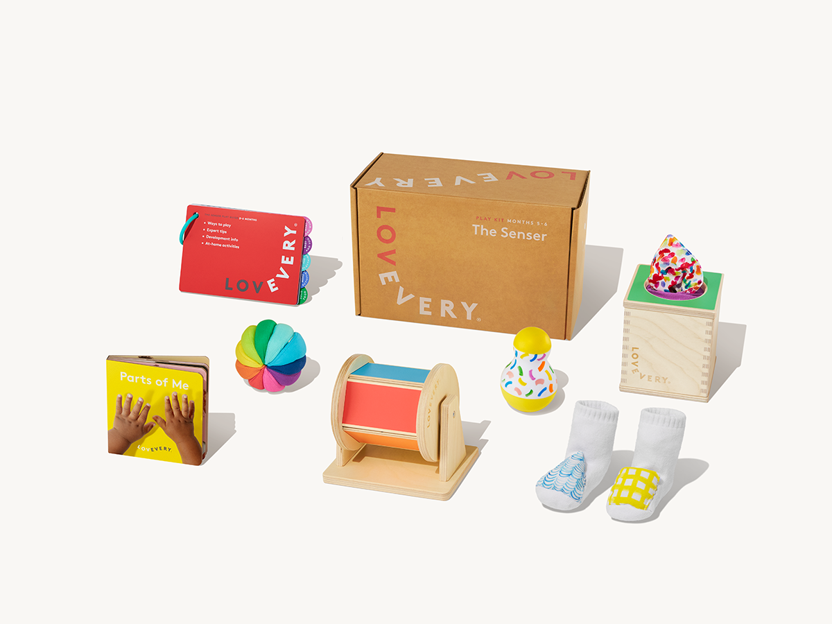 The Play Kits by Lovevery, Montessori Toy Subscription Ages 0-5