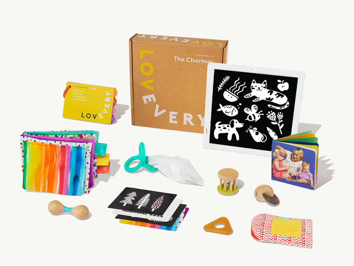Lovevery Helper Play Kit | Kid Toy Box and Books for 2 Year Old