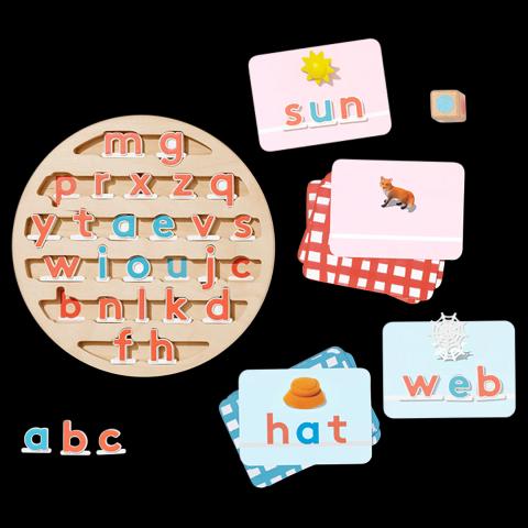 Montessori Movable  Alphabet Game