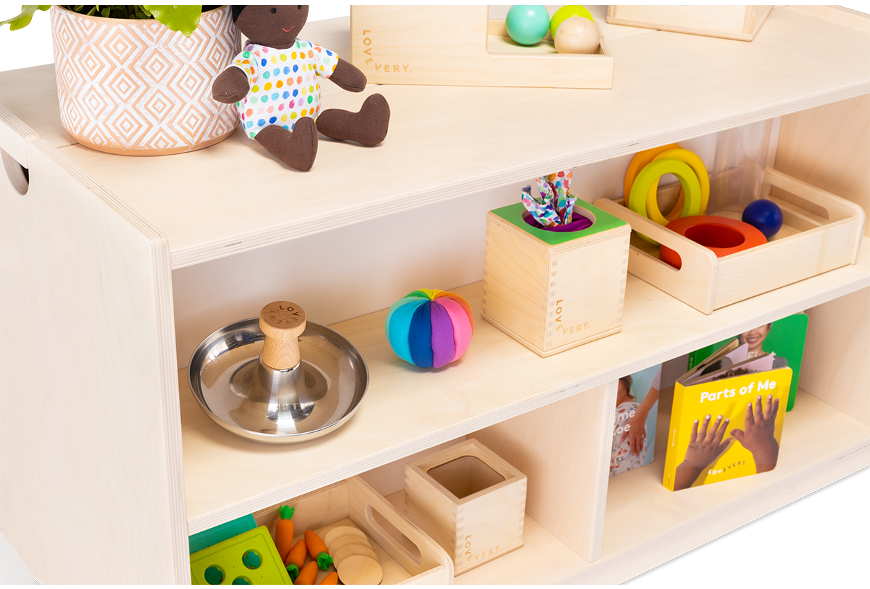 Montessori Inspired Toy Storage and Organization