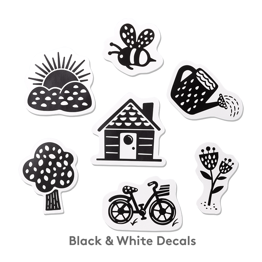 Black and White Sensory Toys for Babies - Gift Box