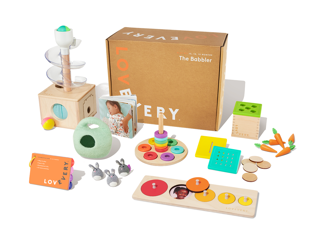 Lovevery Planner Play Kit - Toys for 4 Year Old - Toddler Toy Subscription