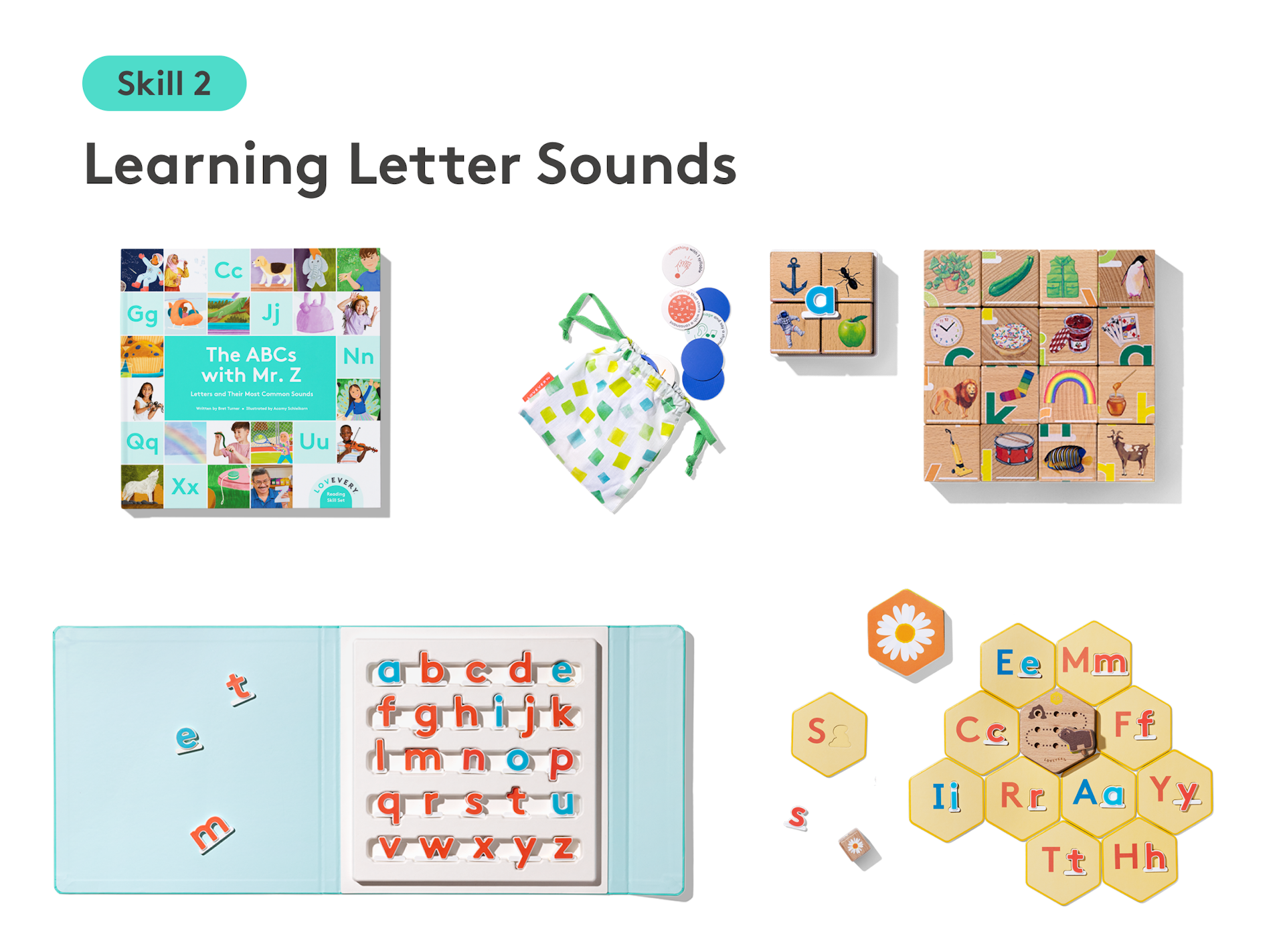 Lovevery Reading Skill Set: Learning Letter Sounds