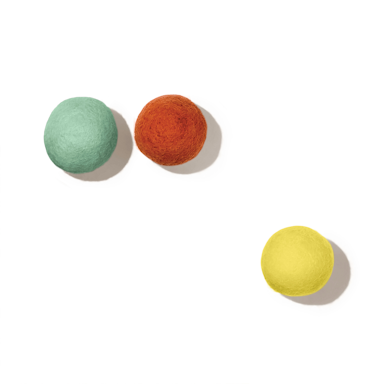 Felt Ball Set from The Inspector Play Kit