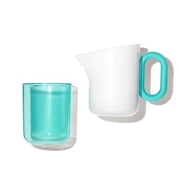 Grooved Pitcher & Glass from The Realist Play Kit