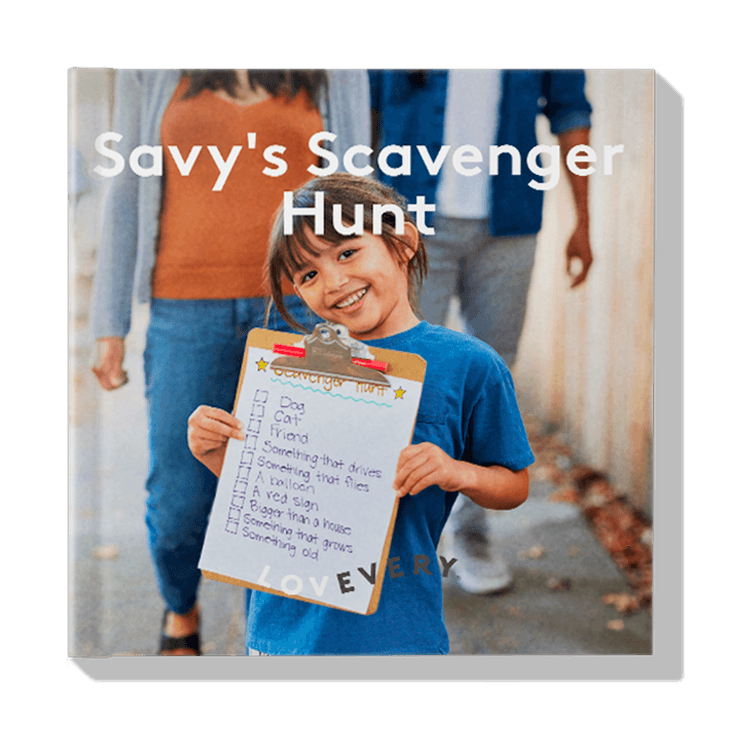 ‘Savy’s Scavenger Hunt’ Book