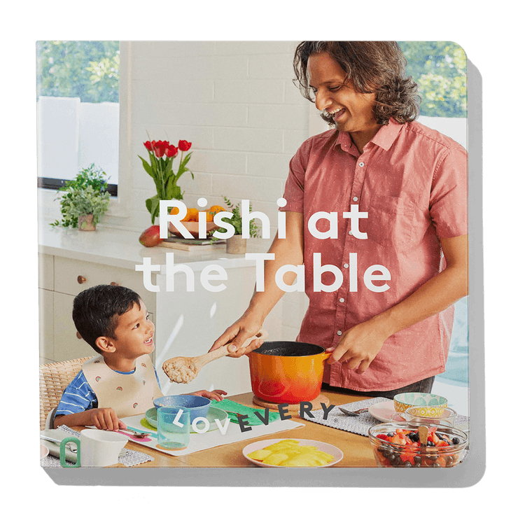 'Rishi at the Table' Board Book