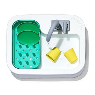 Super Sustainable Sink With Bio-Based Cups & Plates from The Helper Play Kit