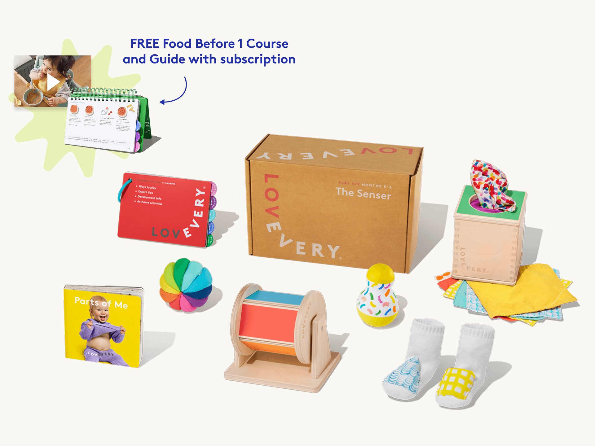 The Senser Play Kit by Lovevery