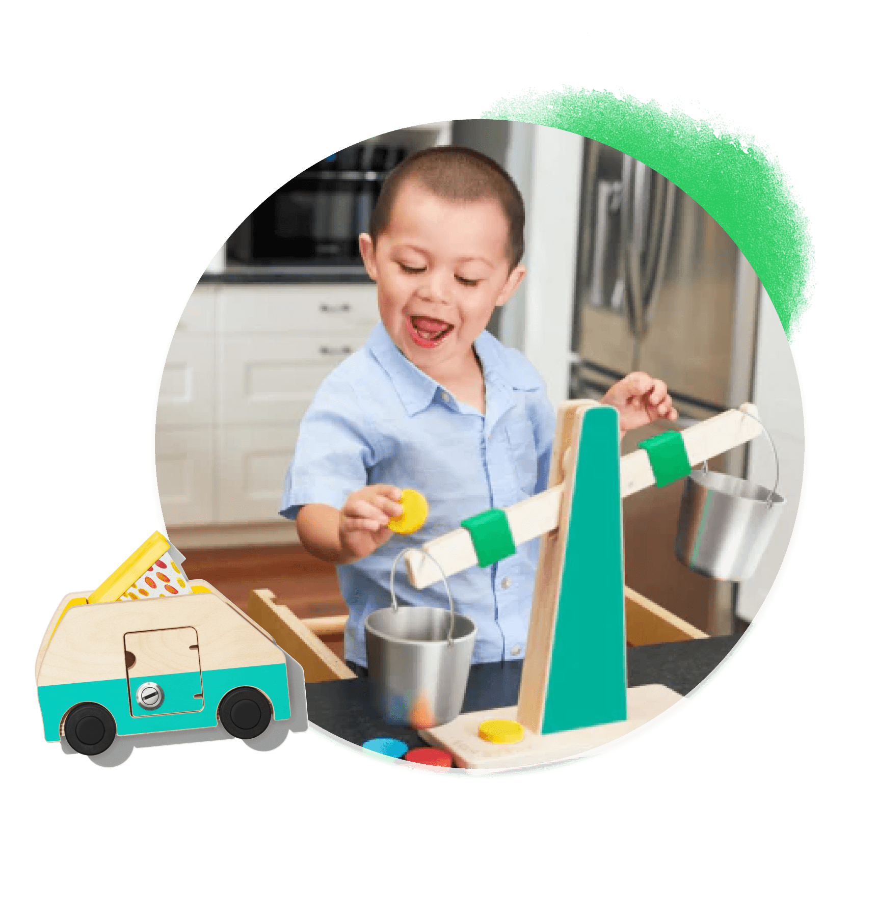 Wooden toys for 2-year-olds by Lovevery