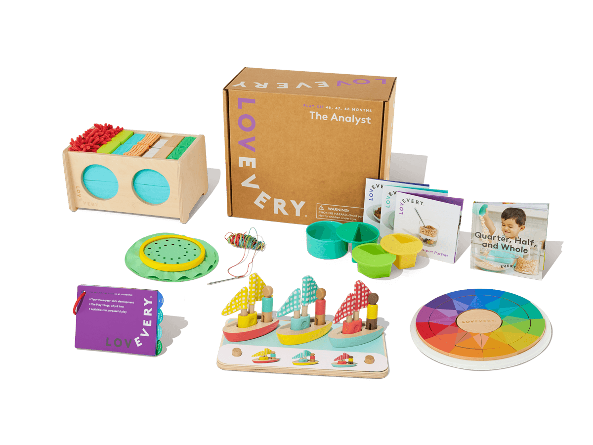 The Analyst Play Kit Toys for 3-Year Olds Lovevery - Main Image