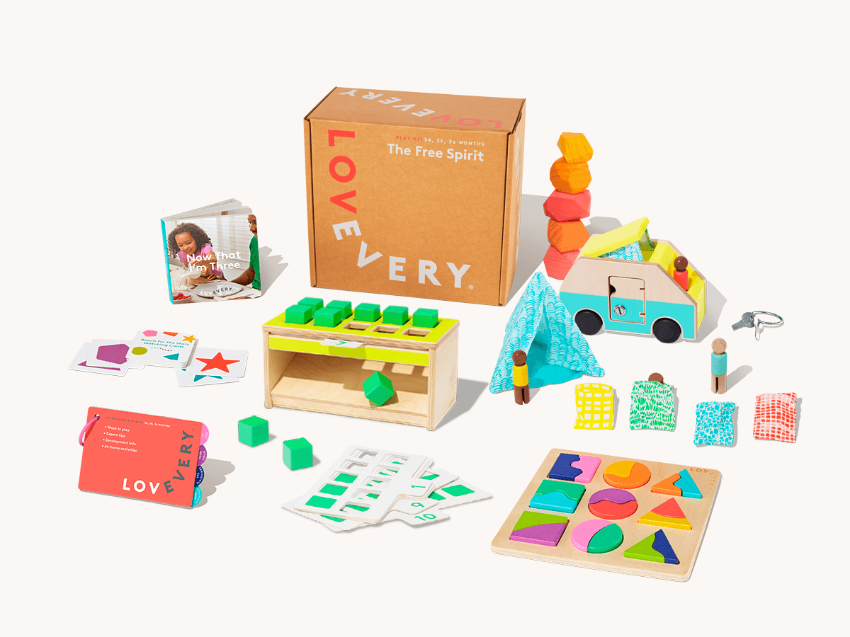 The Free Spirit Play Kit by Lovevery