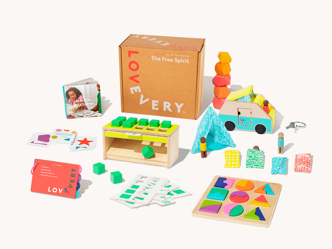 The Free Spirit Play Kit by Lovevery