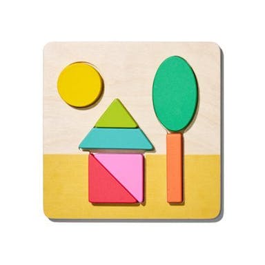 Double-Sided Sunny Day Puzzle from The Helper Play Kit