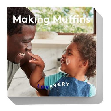 'Making Muffins' Board Book from The Helper Play Kit
