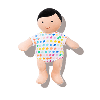 Organic Cotton Baby Doll light skin by Lovevery