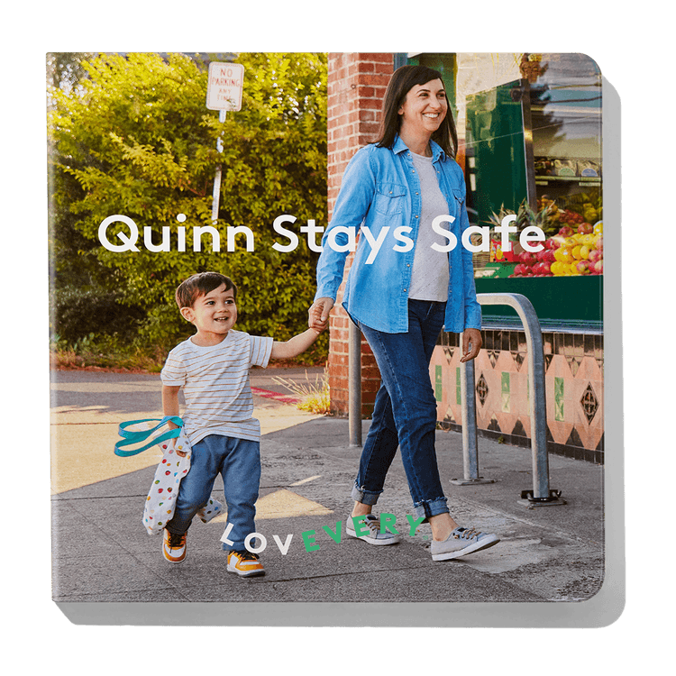 'Quinn Stays Safe' Board Book