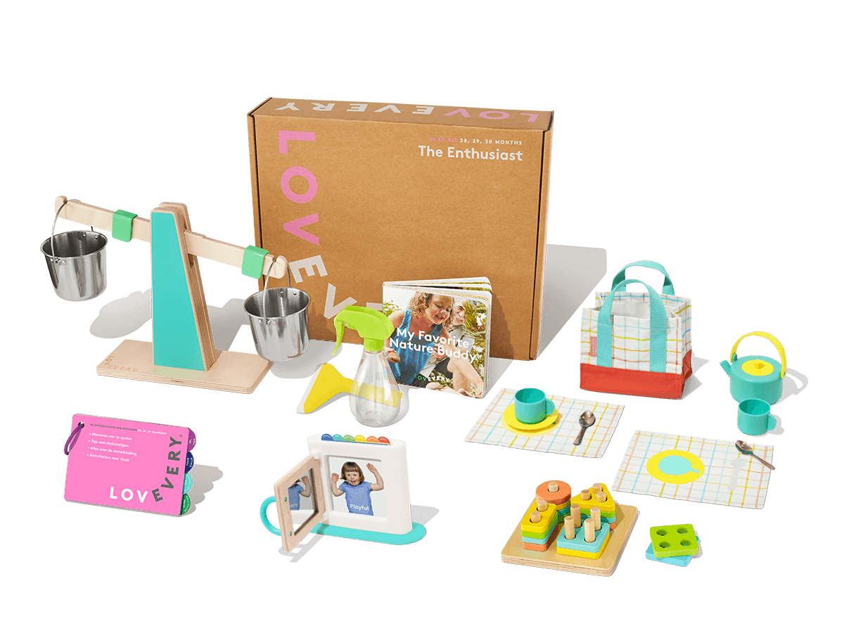 The Enthusiast Play Kit Toys for 2-Year Olds Lovevery