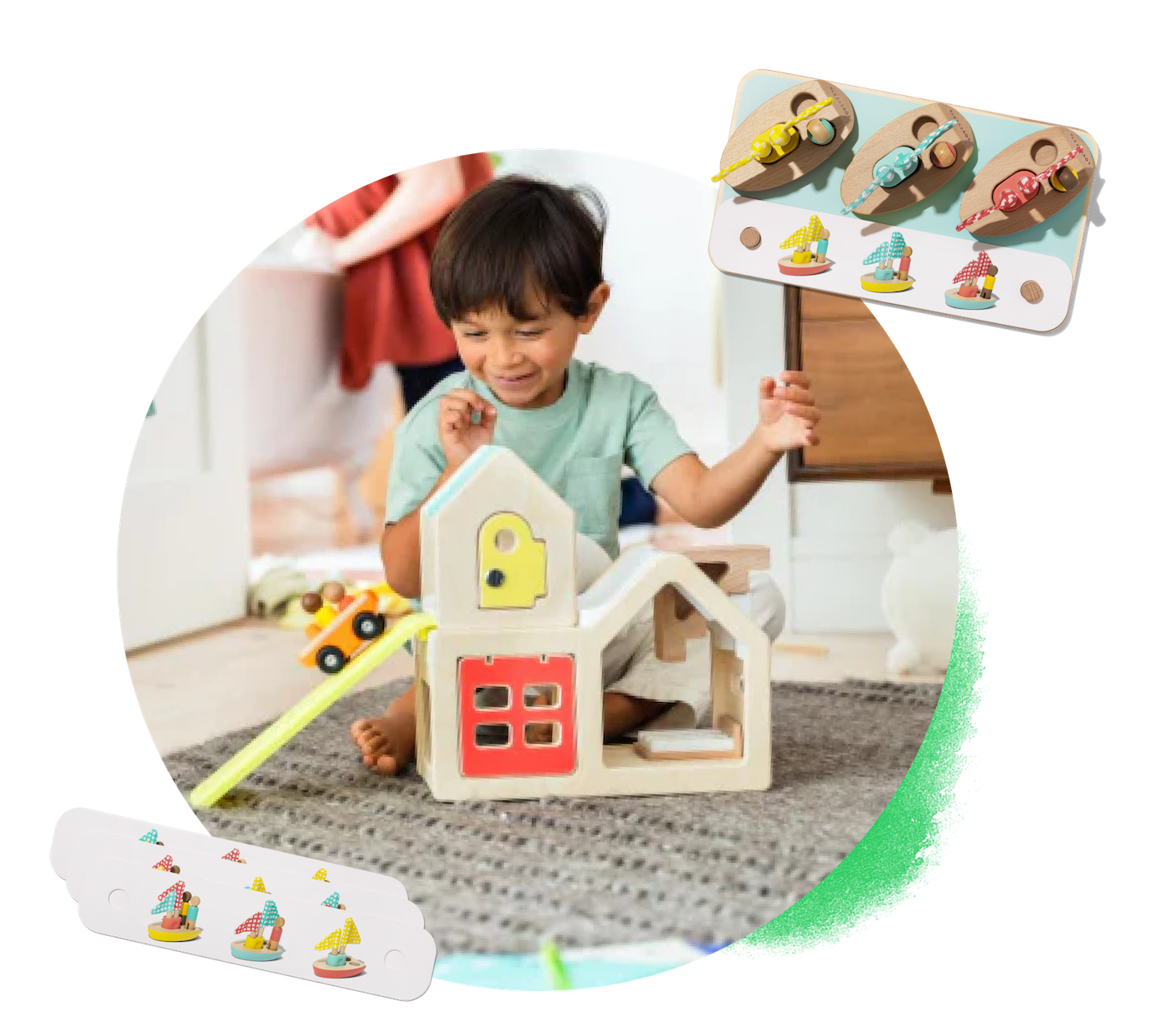 Wooden toys for 3-year-olds by Lovevery
