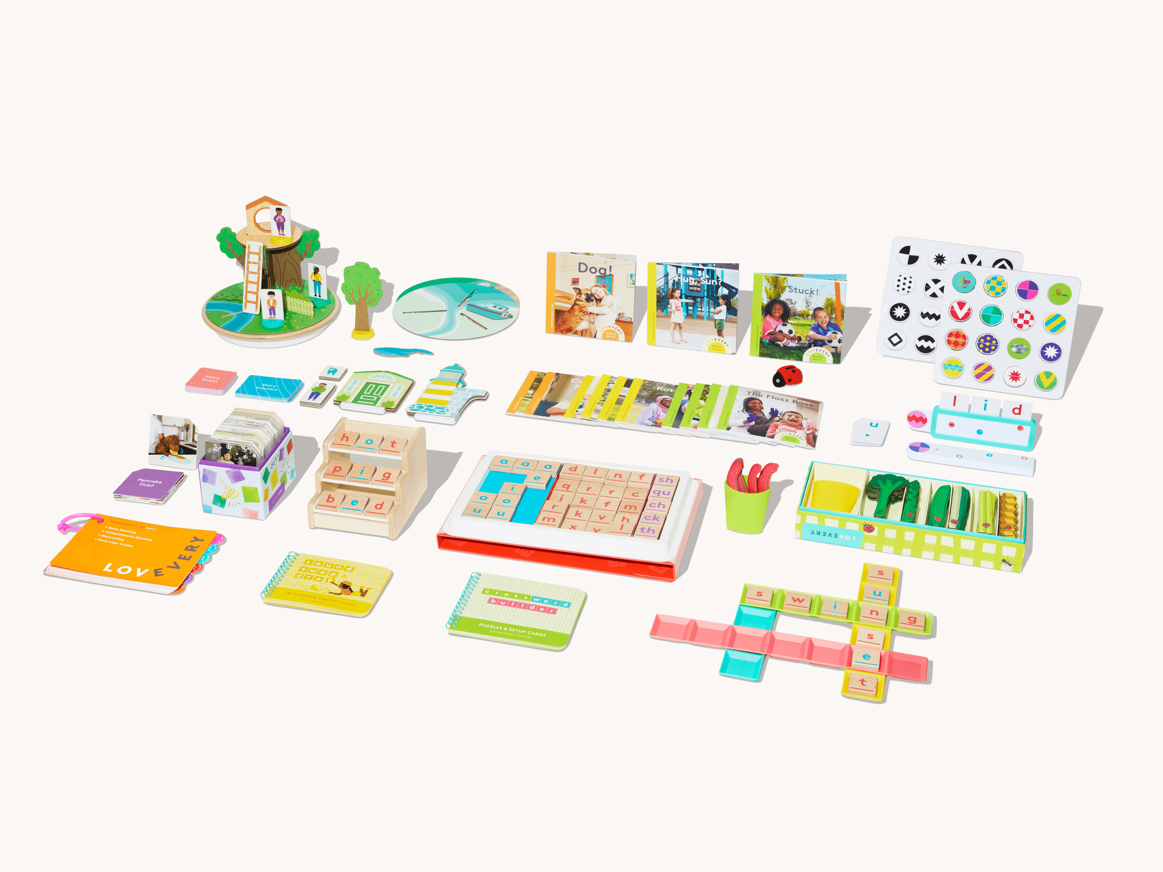 Lovevery Reading Skill Set Words to Books Games