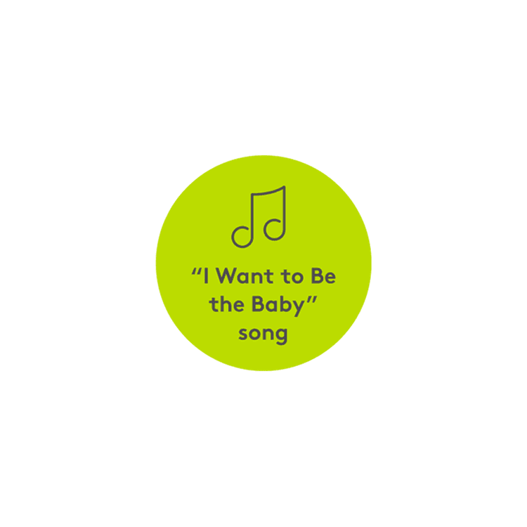 I Want to Be the Baby song from The New Sibling Course by Lovevery