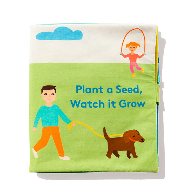 ‘Plant a Seed, Watch it Grow’ Fabric Book