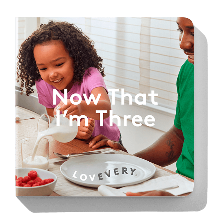 ‘Now That I’m Three’ Board Book