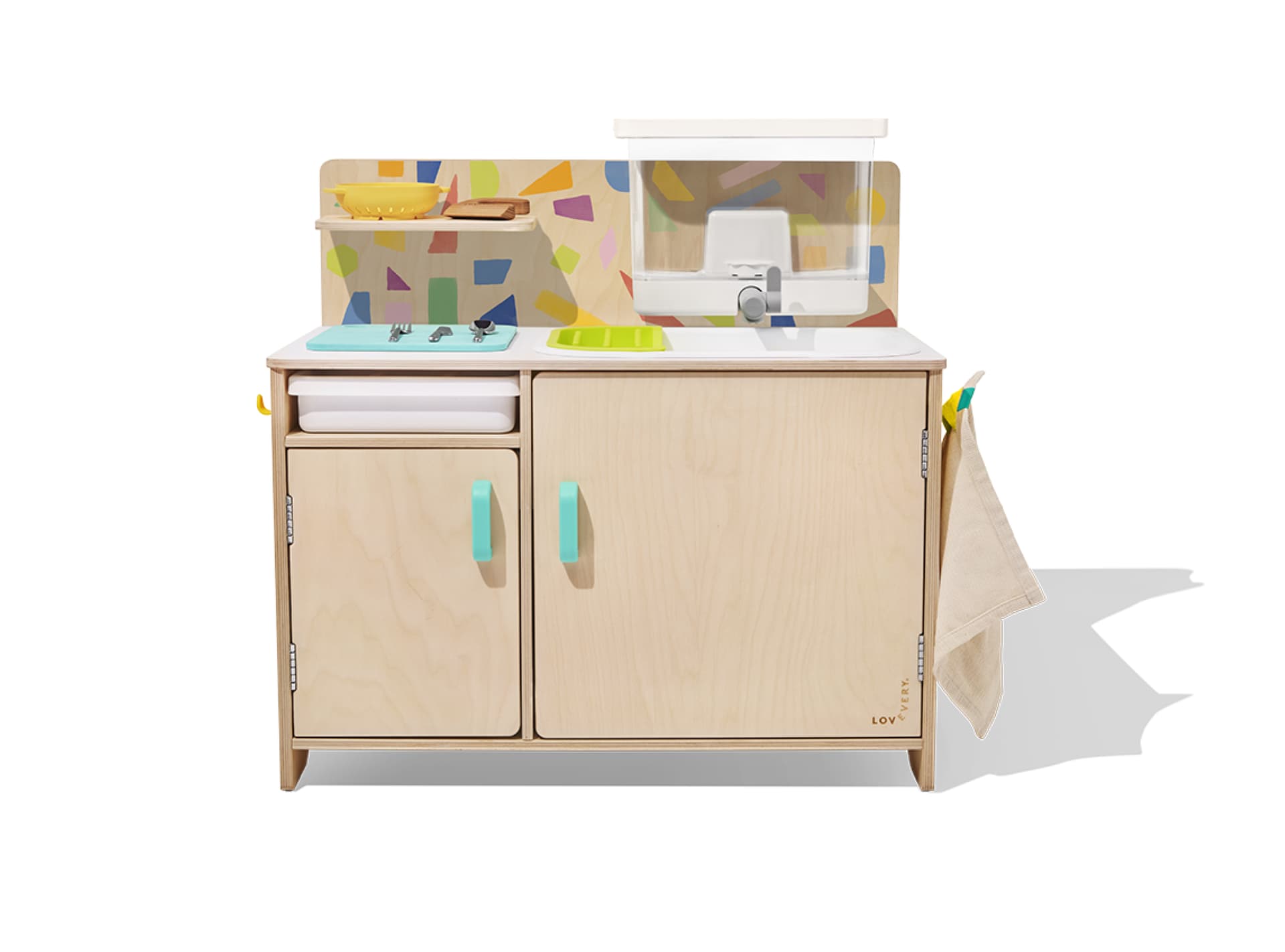 The Real Life Play Kitchen | Kids Kitchen Set | Lovevery