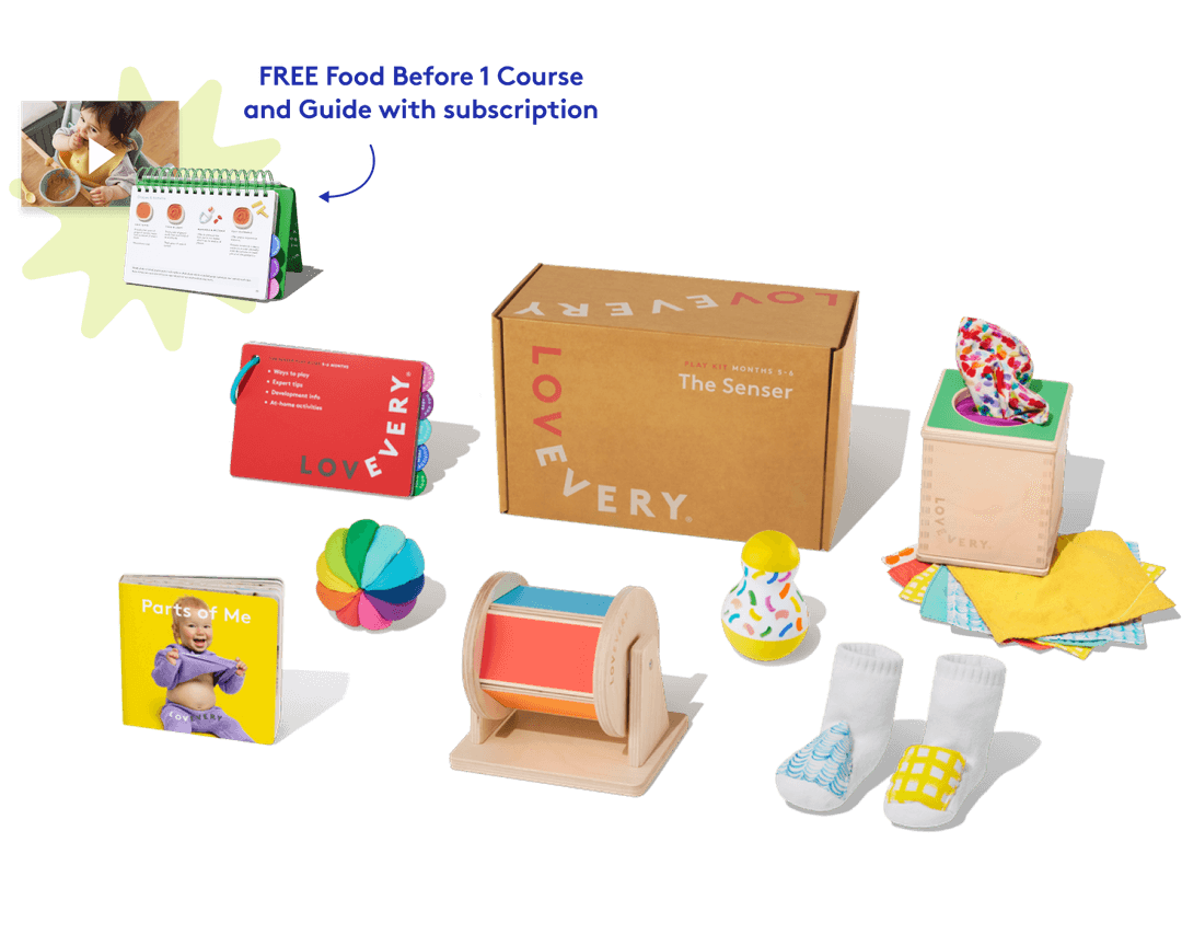 The Senser Play Kit | 5- to 6-Month-Old Baby Toys | Lovevery The Senser Play Kit | 5- to 6-Month-Old Baby Toys | Lovevery
