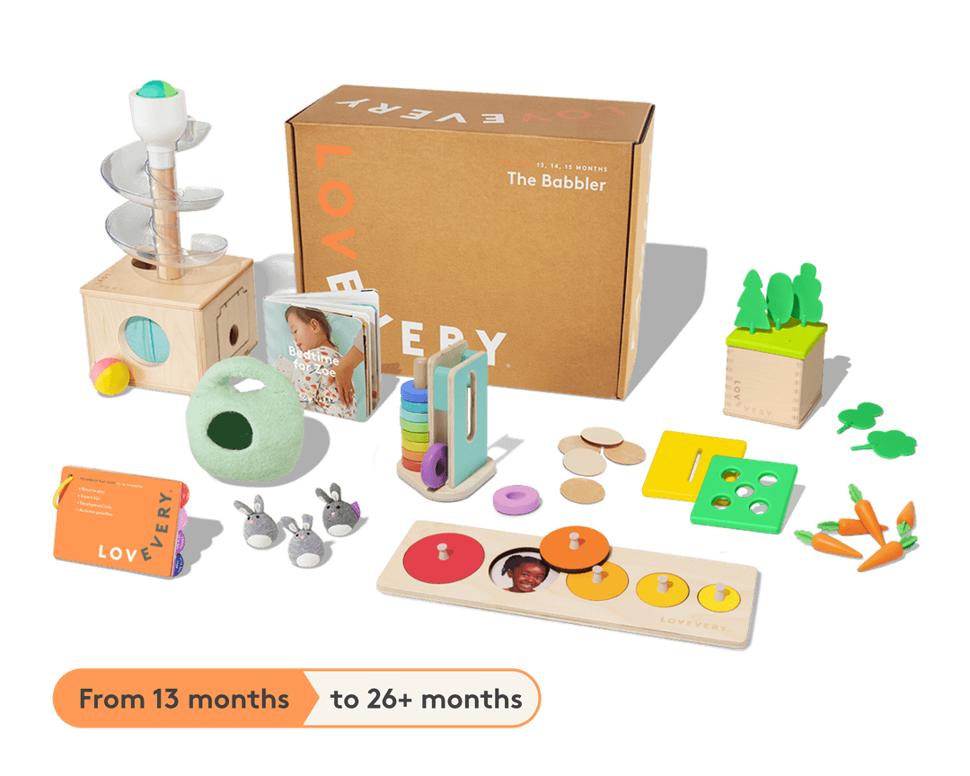 The Babbler Play Kit | Toys for 1-Year Olds | Lovevery The Babbler Play Kit | Toys for 1-Year Olds | Lovevery