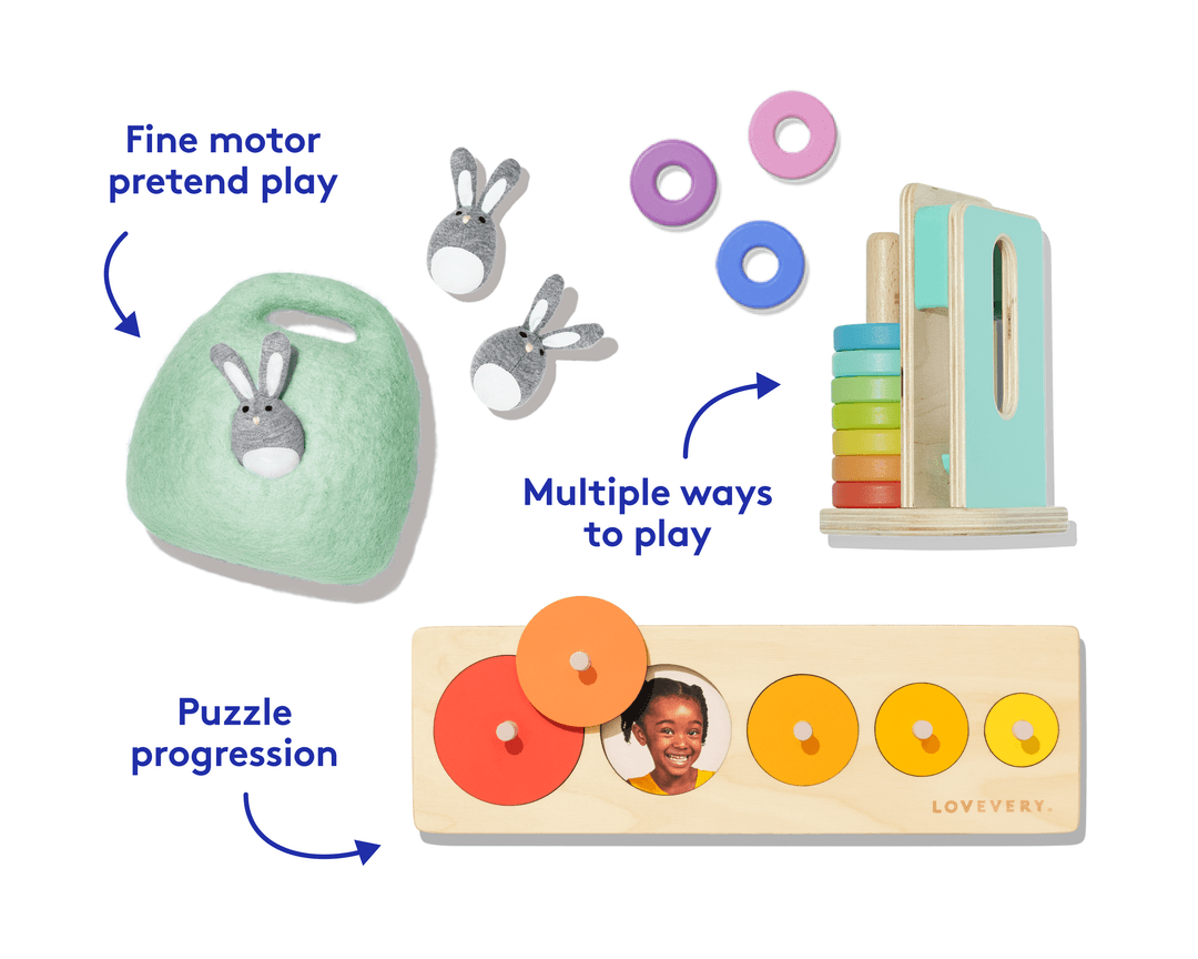 The Babbler Play Kit | Toys for 1-Year Olds | Lovevery The Babbler Play Kit | Toys for 1-Year Olds | Lovevery